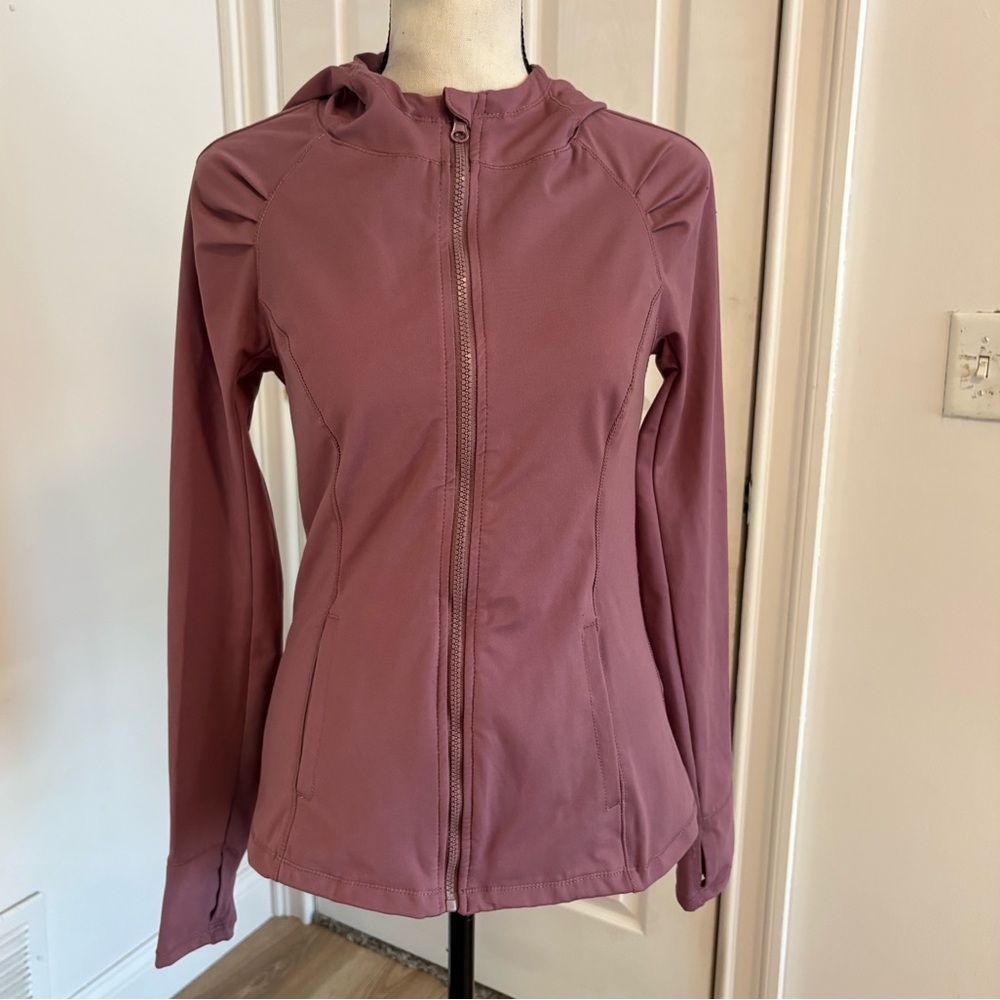 Yogalicious Women's Dusty Rose Utility Jacket